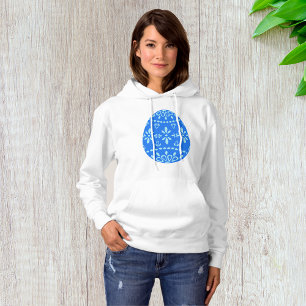 Moletom Gás Azul, Páscoa, Ovo, Hoodie