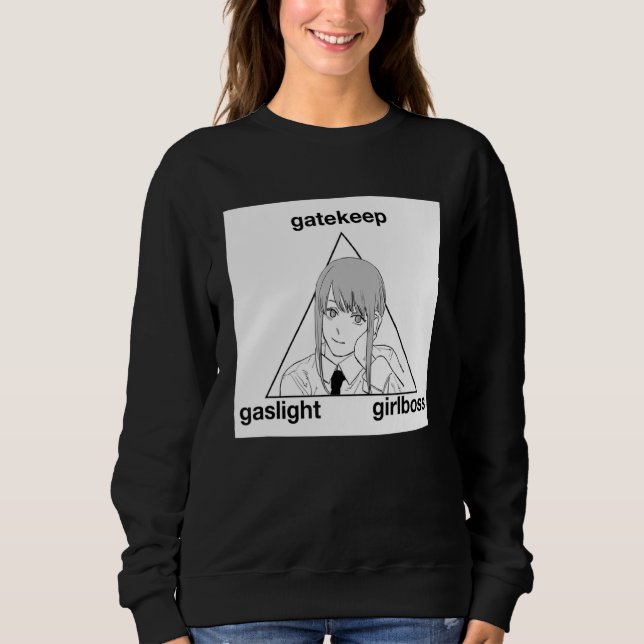 Moletom Gaslight Gatehold Girlchefe Meme (Frente)
