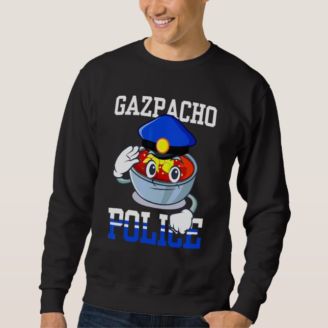 Moletom Gasolina da Polícia de Gazene Funny Gazgason Memór (Frente)