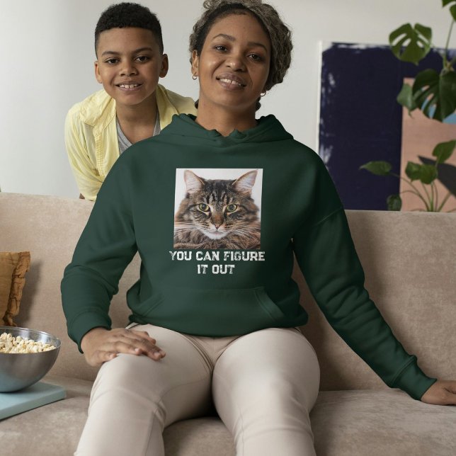 Moletom Gata Mãe Personalizada Floresta Profunda Branco Ci (Criador carregado)