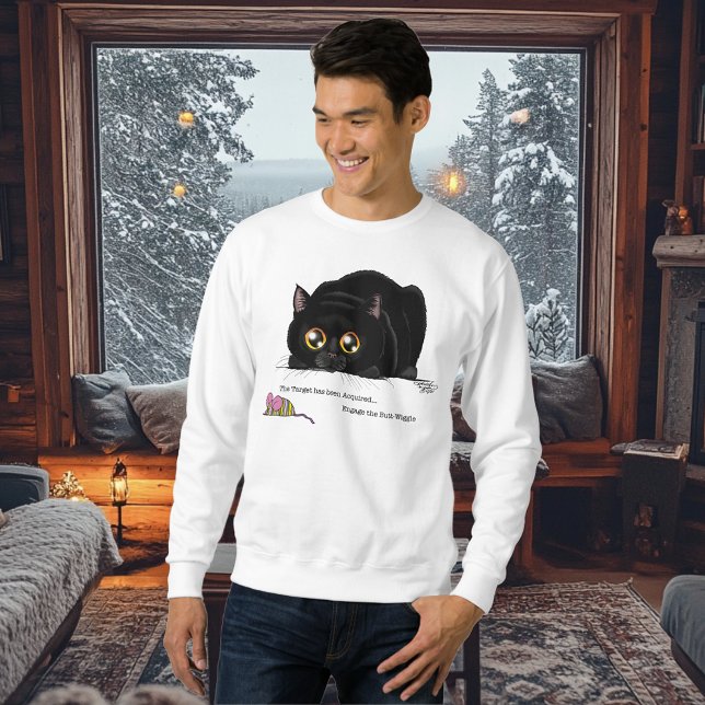 Moletom Gatinho Bumbum traçado (Criador carregado)