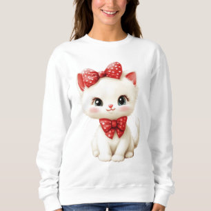 Moletom Gatinho giro e tomate adorável