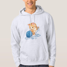 Gatinho Laranja Fofo "A Vida é Melhor com um Amigo