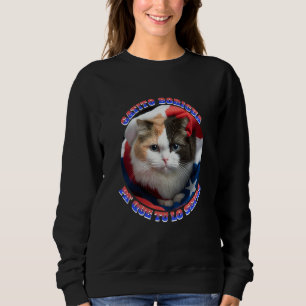 Moletom Gatito Porto-Riquenho Envolvido com a Bandeira de