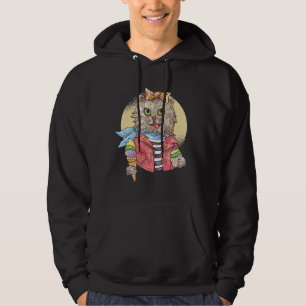 Moletom Gato ao Estilo Rockabilly