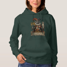Moletom Gato Arlequim Azul Russo