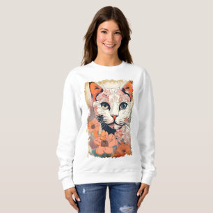 Moletom Gato Artístico