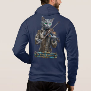 Moletom Gato Azul Russo da Sereníssima Atemporal