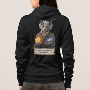 Moletom Gato Azul Russo Einstein - Imaginação