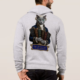 Moletom Gato Azul Russo Immanuel Kant