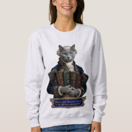 Moletom Gato Azul Russo Immanuel Kant
