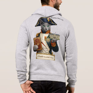 Moletom Gato Azul Russo Napoleão Bonaparte