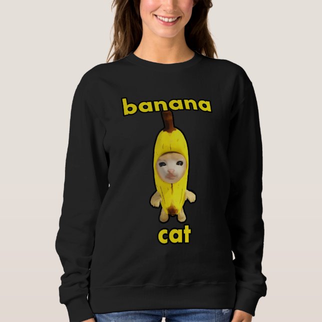 Moletom gato banana (Frente)