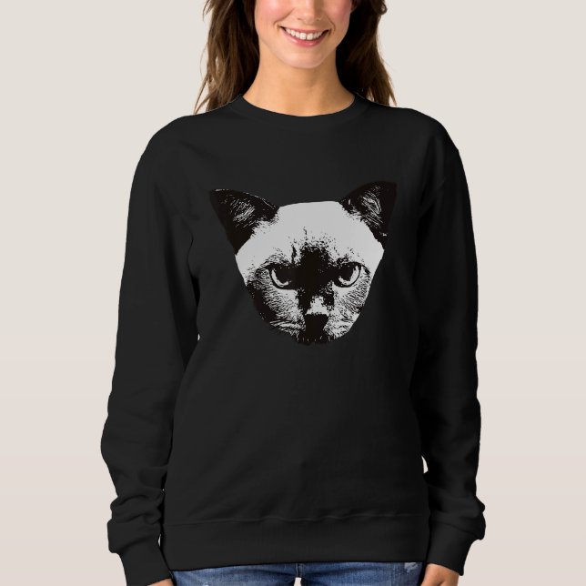 Moletom Gato birmanês (Frente)
