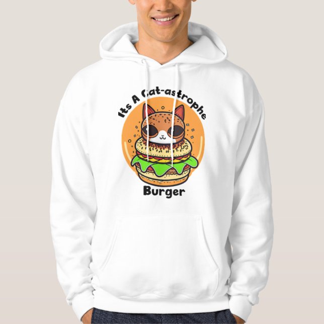 Moletom Gato Burger 1 (Frente)