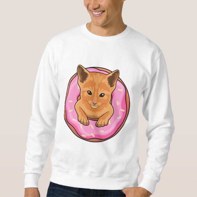 Moletom Gato com Rosquinha (Frente)