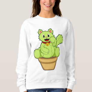 Moletom Gato como Cactus