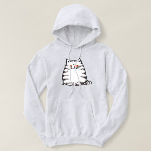 Moletom Gato de Gato de Gato Bonito - gatinho Kawaii para 