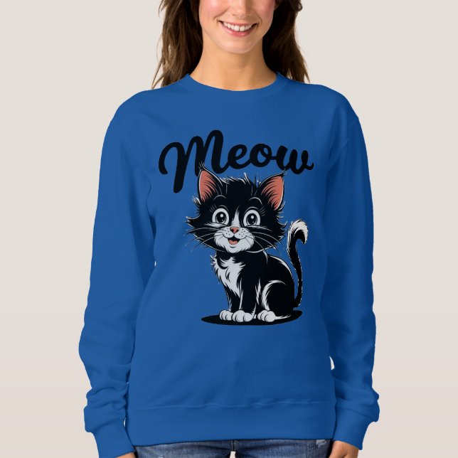 Moletom Gato de Miau (Frente)