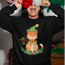 Gato de Natal engraçado