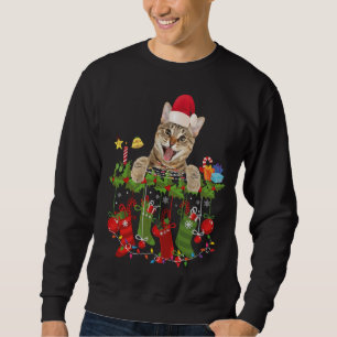 Moletom Gato de Natal feio