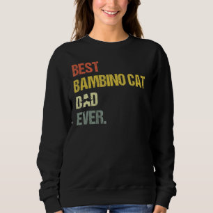 Moletom Gato de Pai de Gato do Melhor Bambino