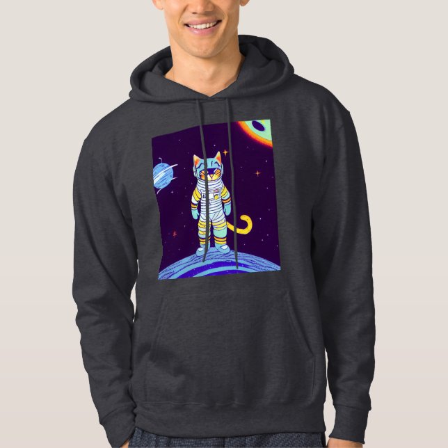 Moletom Gato de SPACE MENTE Enganado (Frente)