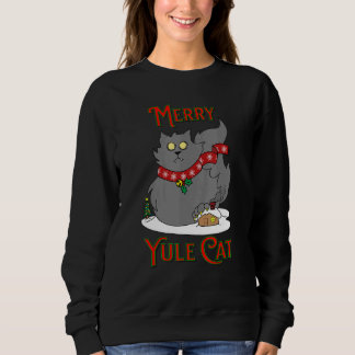 Moletom Gato de Yule Folclore Islandês Feriado de Natal