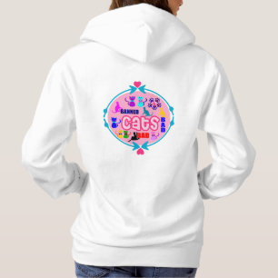 Moletom 😻 🐾 ❤ Gato Doido, Família Gato Fabuloso Hoodie