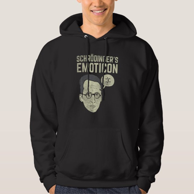 Moletom Gato dos Schrodingers de Física Quântica (Frente)