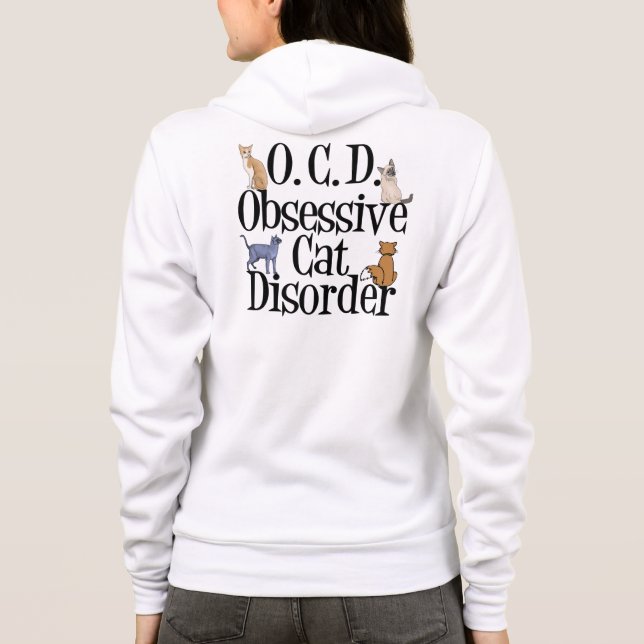 Moletom Gato Engraçado (Verso)