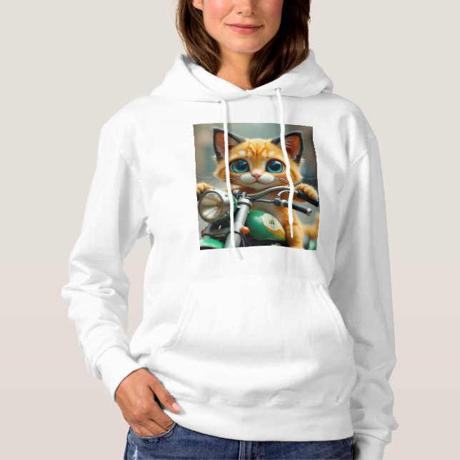 Moletom Gato engraçado (Frente)