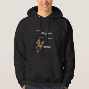 Moletom Gato Engraçado Com Alienígena De Gato Engraçado Pa