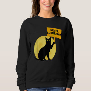 Moletom Gato Engraçado Que Lover Nunca Entregue Bobo Pet L