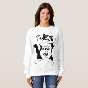 Moletom Gato engraçado Tee, Pele Mamãe Tee, dono de gatos