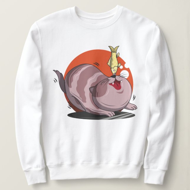Moletom Gato Gordo (Frente do Design)