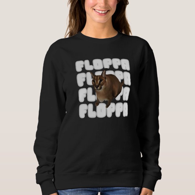 Moletom Gato Grande Floppa Meme (Frente)