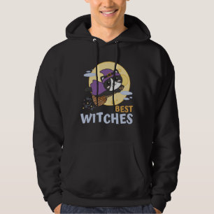 Moletom Gato Halloween Bruxas Meninas Bruxas Melhores Brux