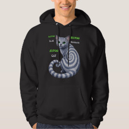 Moletom Gato Hipno Azul Russo