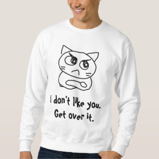 Moletom Gato irritado #879345