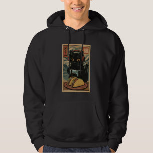 Moletom Gato Japonês Retro Taco Engraçado Gamer Kawaii Fof