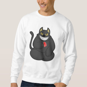 Moletom Gato no Poker com cartões Poker