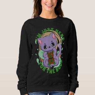 Moletom Gato Pastel Goth e Urso de Pelúcia de Terror para 
