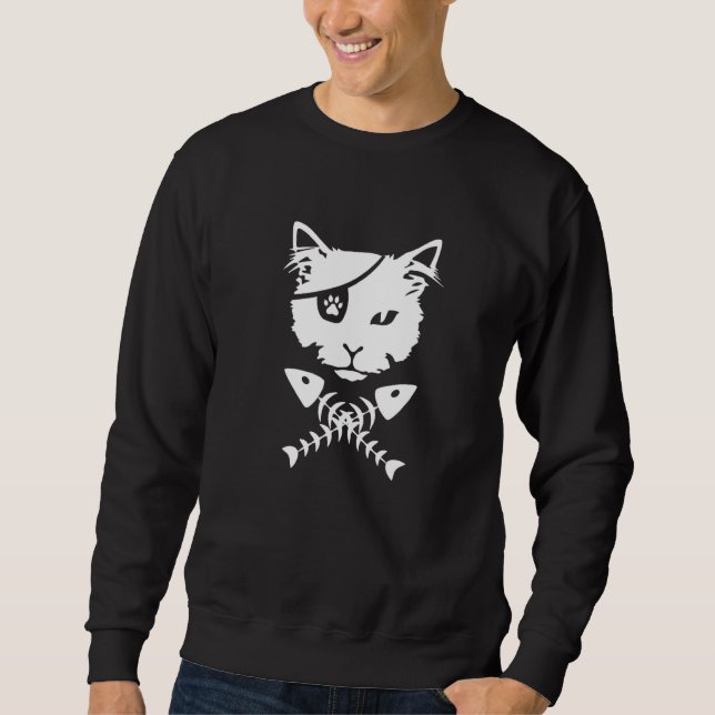 Moletom Gato Pirata Gato (Frente)