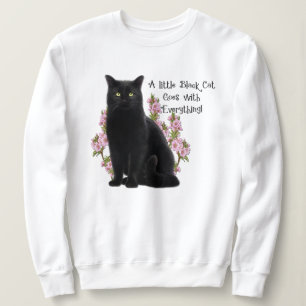 MOLETOM GATO PRETO