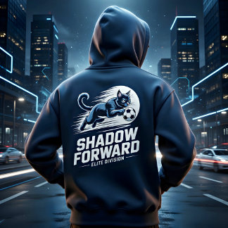 Moletom Gato Preto Engraçado Futebol - Amantes do Futebol 