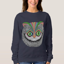 Moletom Gato psicadélico de Cheshire
