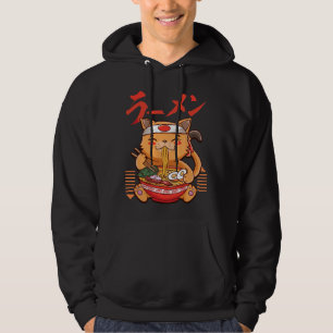 Moletom Gato Ramen Anime Japonês Gatinho Fofo Kawaii Gato