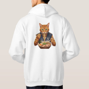 Moletom Gato Ramen Estético – Estilo de Vida Premium