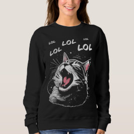 Moletom Gato Rindo LOL